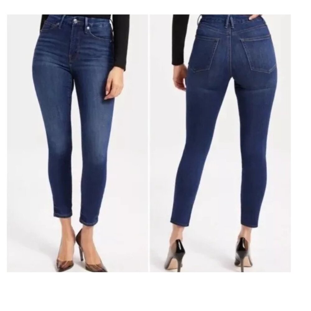 Good American Dark rinse jeans Size 8